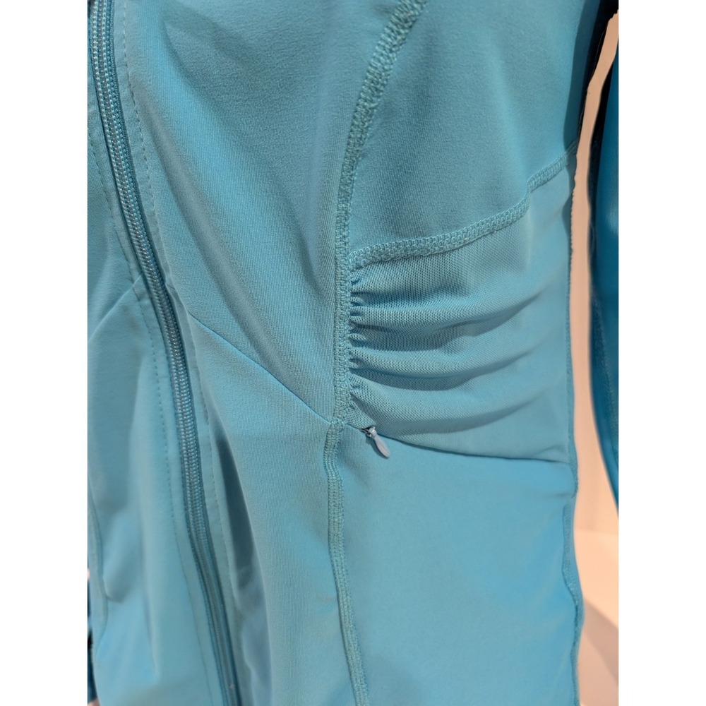 Xersion Women's Track Jacket Full Zip Lightweight Athletic Size Small Blue - Picture 3 of 13